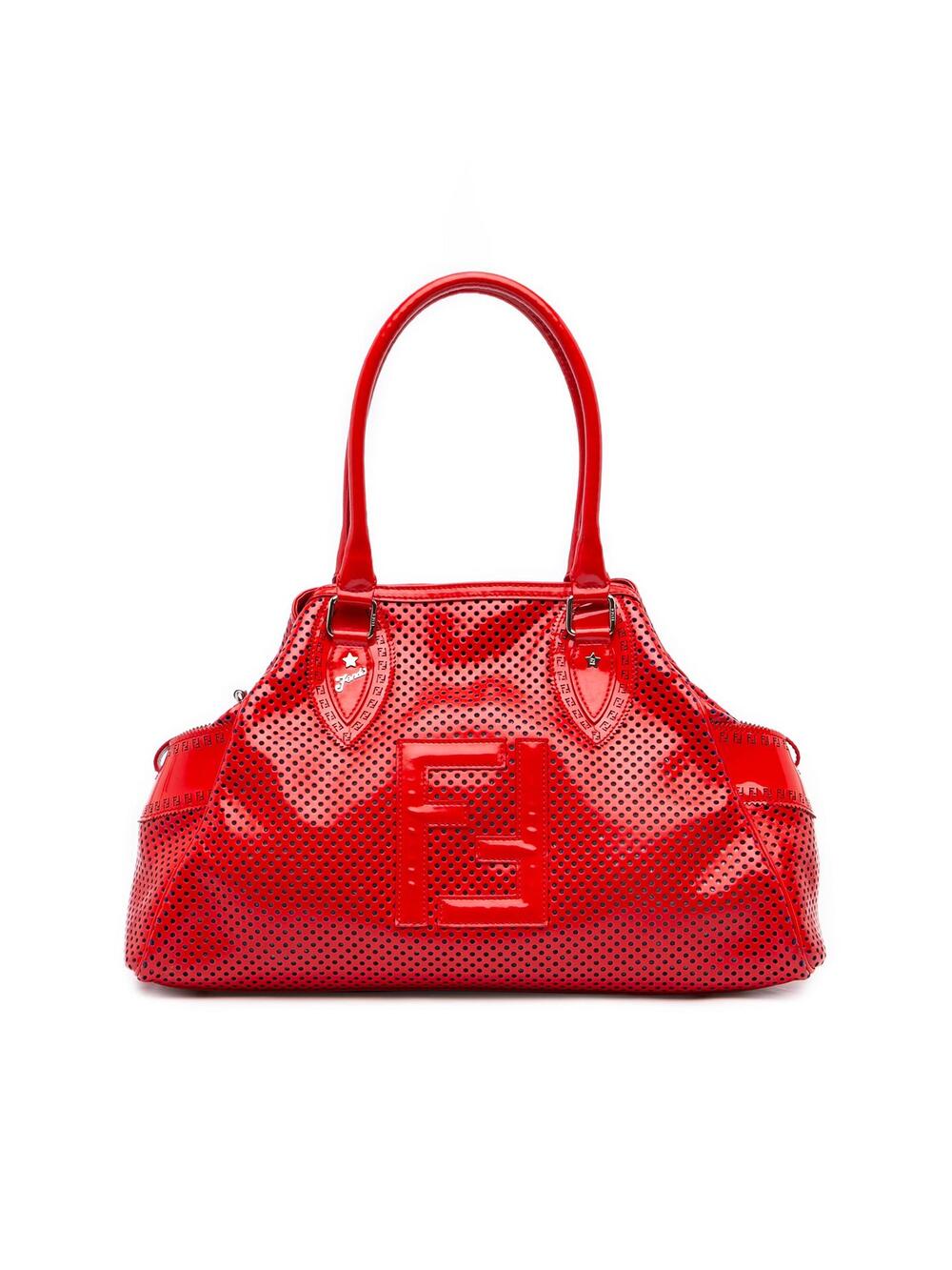 Fendi Perforated Patent Etniko Du Jour #342678F50B
